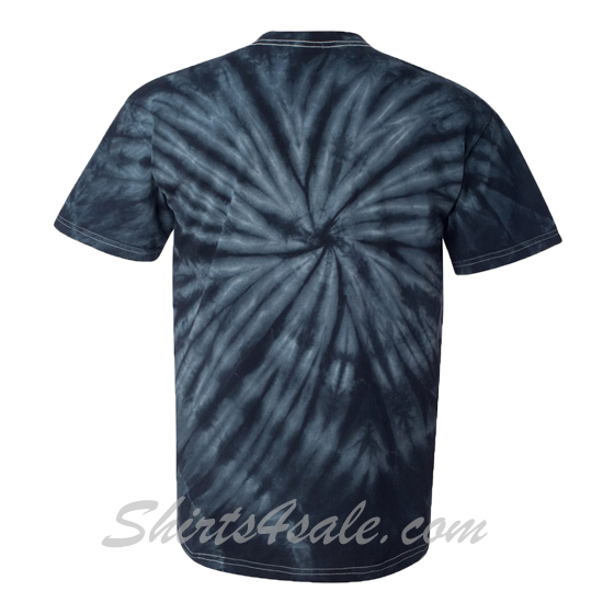 Black Cyclone Pinwheel Short Sleeve T-Shirt back view