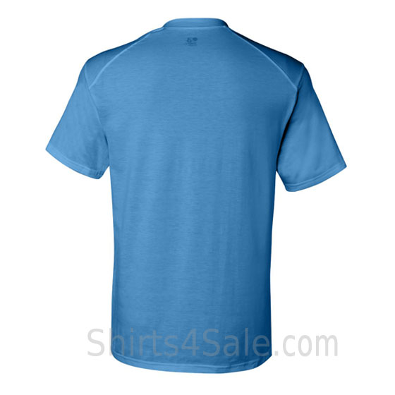 columbia bluelue short sleeve performance tee shirt for men back view