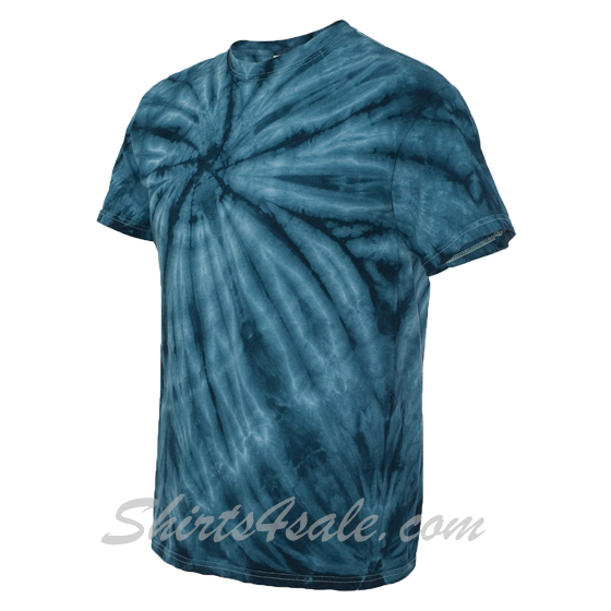 Navy Cyclone Pinwheel Short Sleeve T-Shirt side view